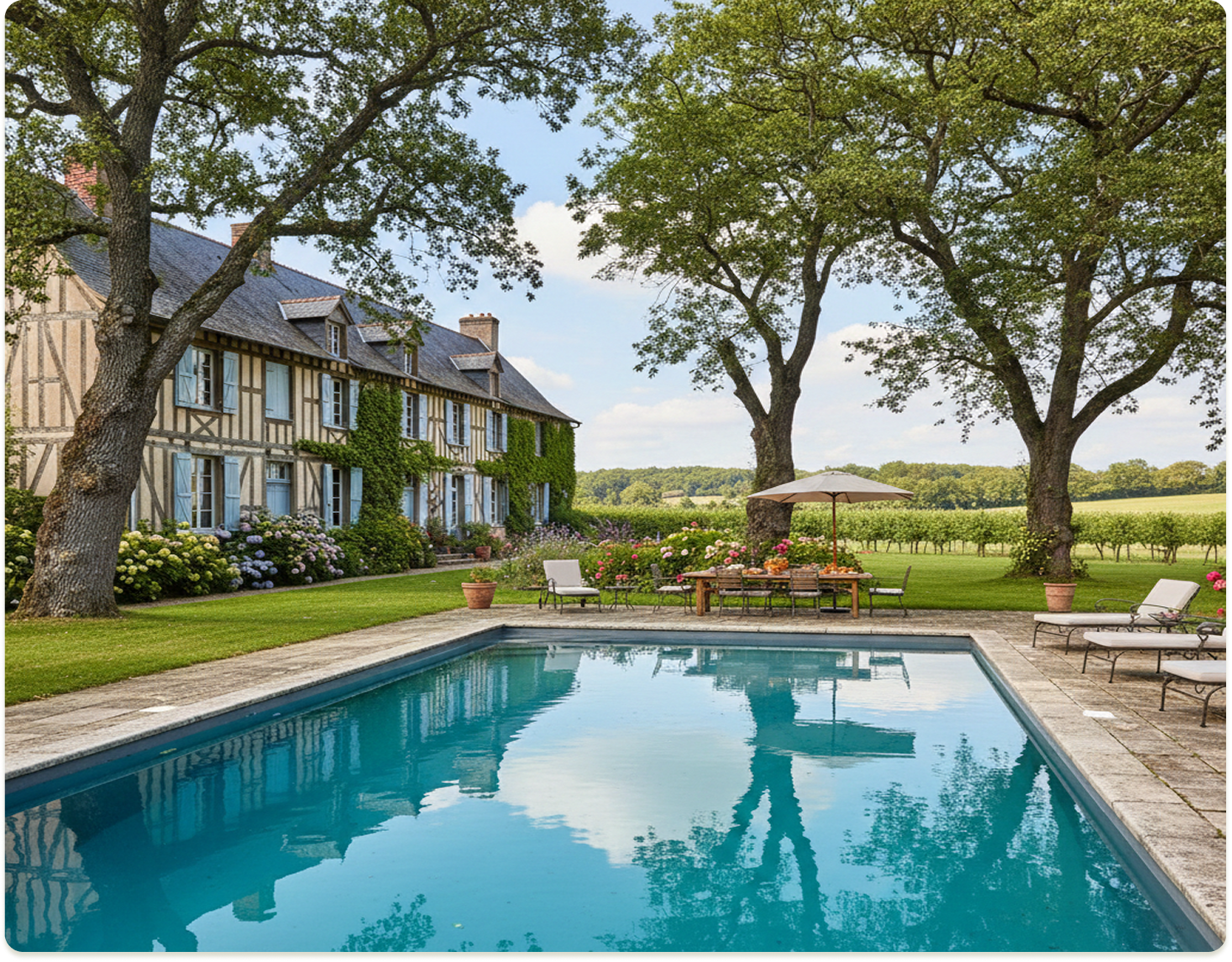 Chêne d'Auge, Maison d'hôte en Normandie